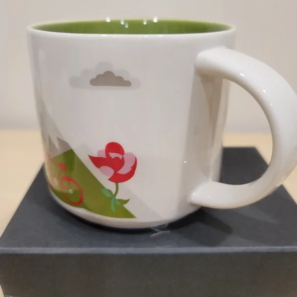 Starbucks "YOU ARE HERE" Collection Portland Coffee Mug St. John's Bridge - Picture 6 of 8